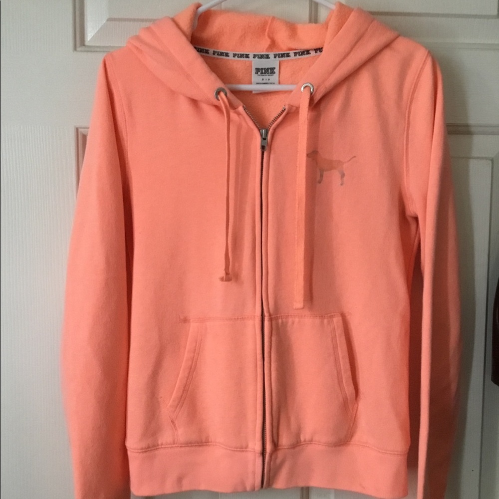 Victoria’s Secret Pink Coral ZIP UP